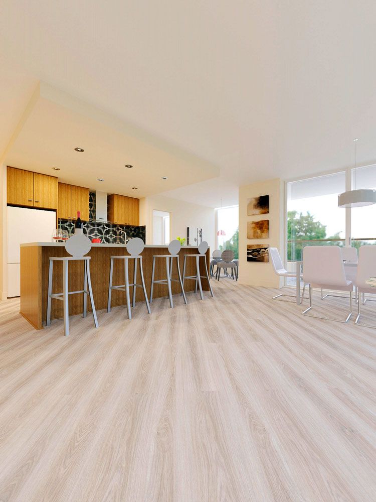 Кварц-виниловая плитка Fine Floor Light Дуб Леффа FF-1326