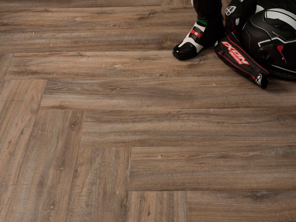 Кварц-виниловая плитка Fine Floor 1800 Gear Сарта FF-1813