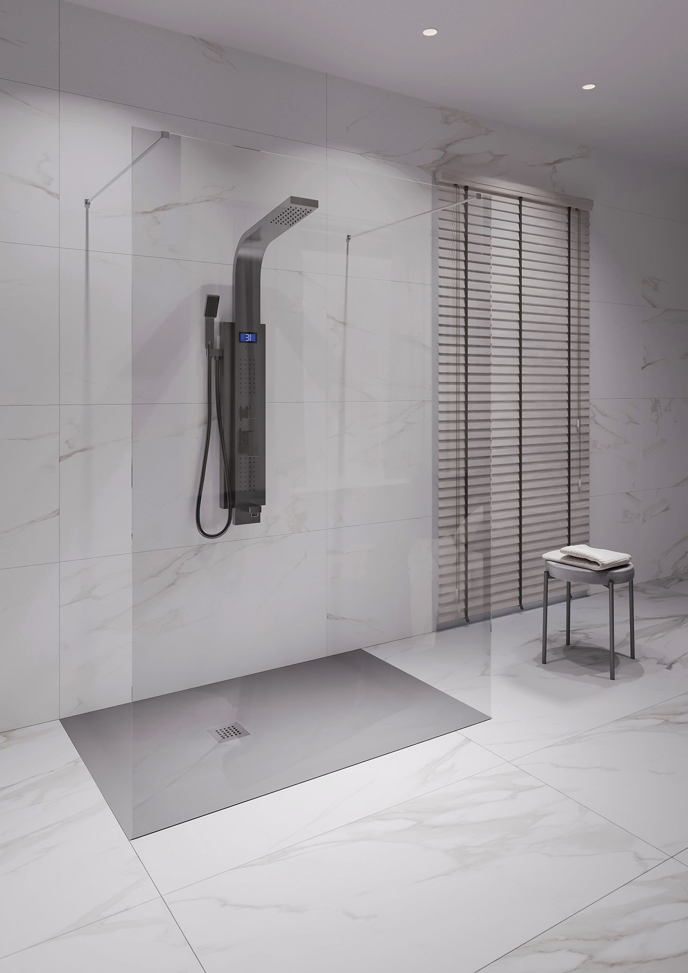 Керамогранит Staro Statuario Mercury 60x120 Satin