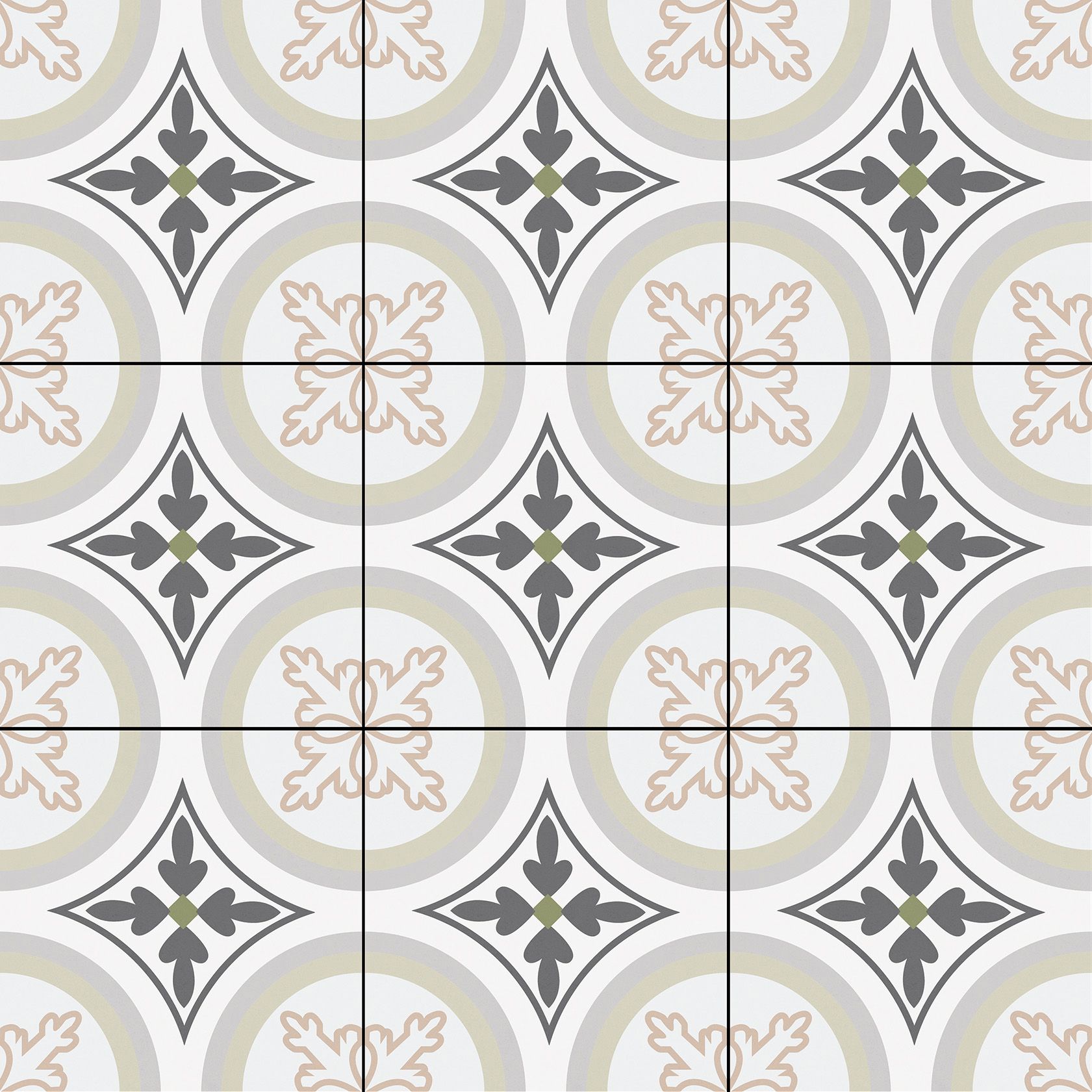 Керамогранит, LOREN 20x20, Siena (Smile Tile) керамогранит 20*20 узоры пэчворк