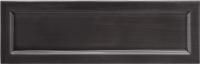 Equipe Island Настенная керамическая плитка Frame Black 6.5x20 глазурованный глянцевый