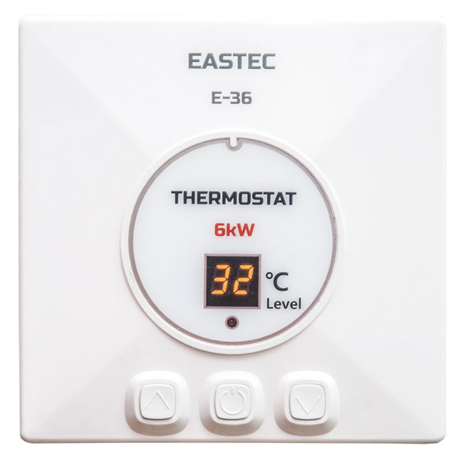 Терморегулятор Eastec E-36 6 кВт накладной