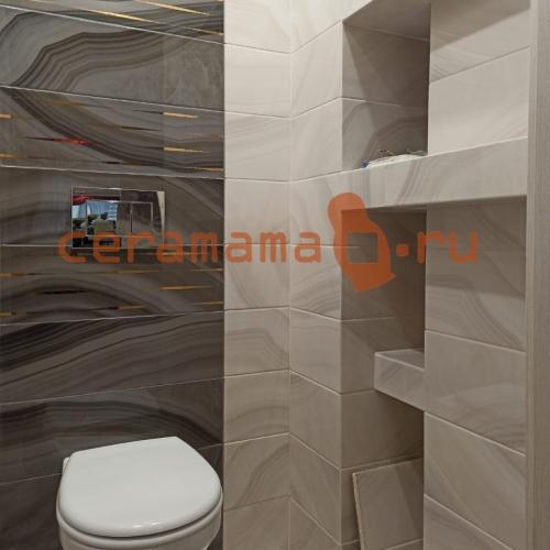 Ванная комната и туалет с плиткой Agat Laparet