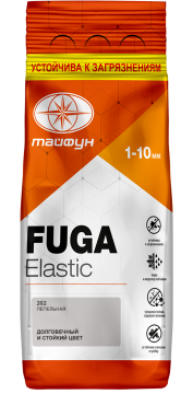 Фуга "Тайфун Elastic" пепельная, №202, меш. 2кг