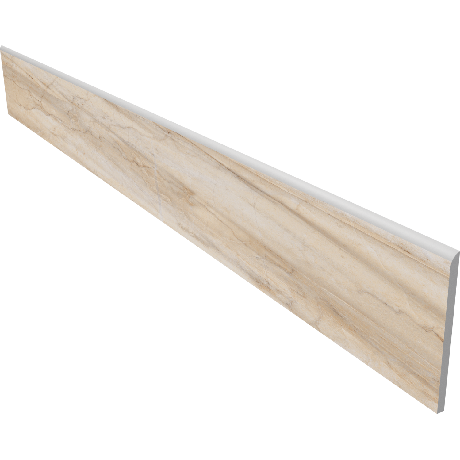 Плинтус Bernini BR 01 7x60x1 неполированный Бежевый (Estima)