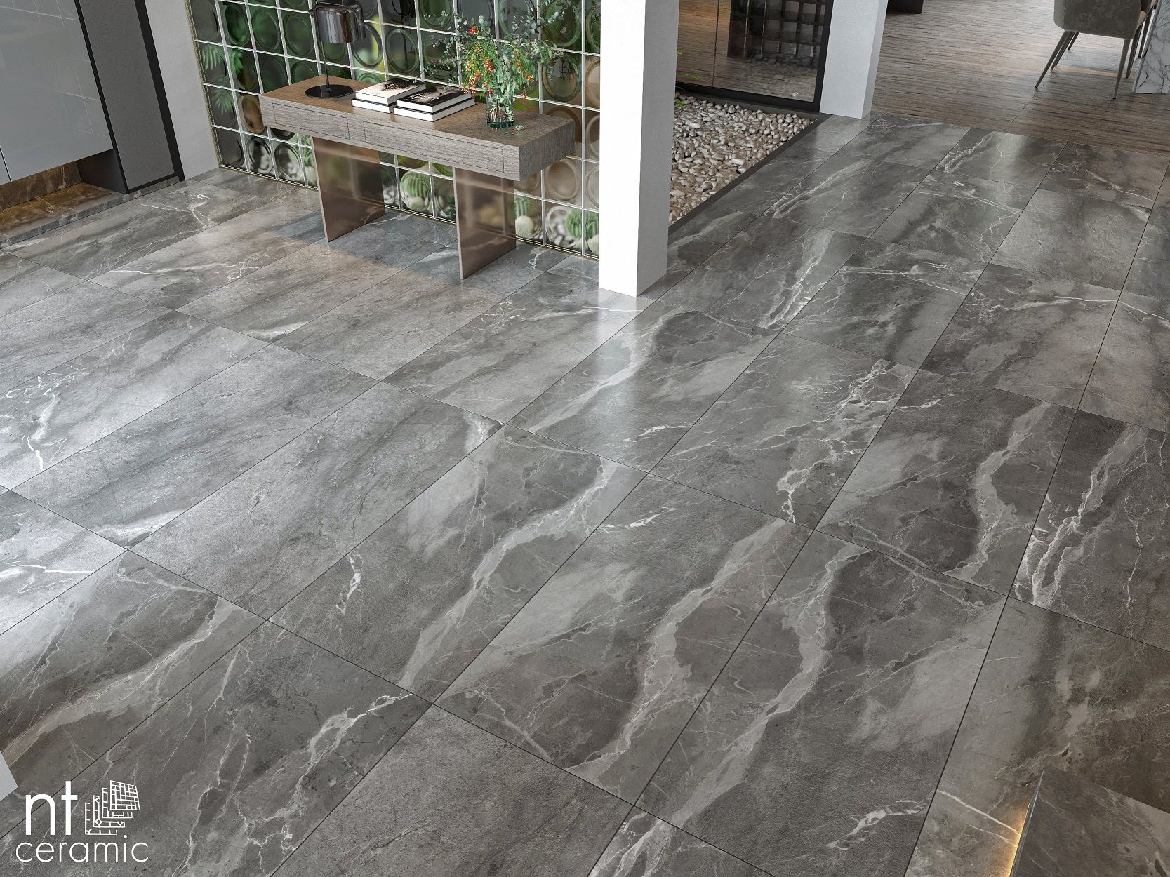 Керамогранит NS612NTT9027L Slate Black 60x120