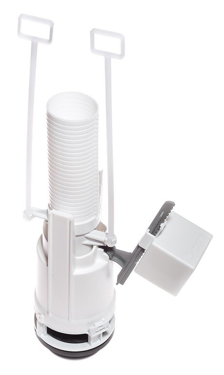 Арматура сливная для инсталляций LEON/BLACK механическая