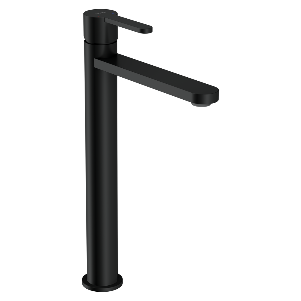 Смеситель для раковины высокий OLIVA черный
