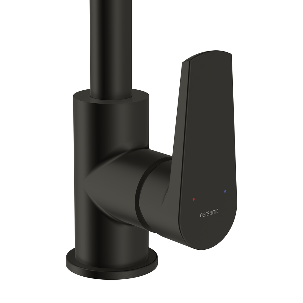 Смеситель для кухни MODUO однорычажный с подключением фильтра черный