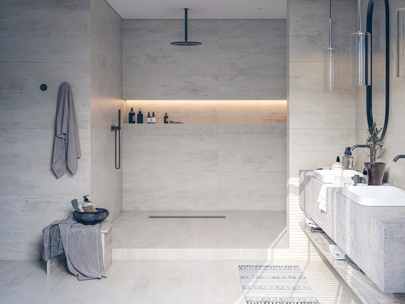 Гранит керамический K-2011/MR ELEVATOR Grey Beige 60x120х1 см (Kerranova)