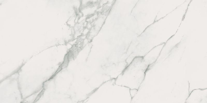 Керамогранит Meissen Keramik Calacatta Marble белый полированный ректификат 59,8x119,8 CLM-GGP054