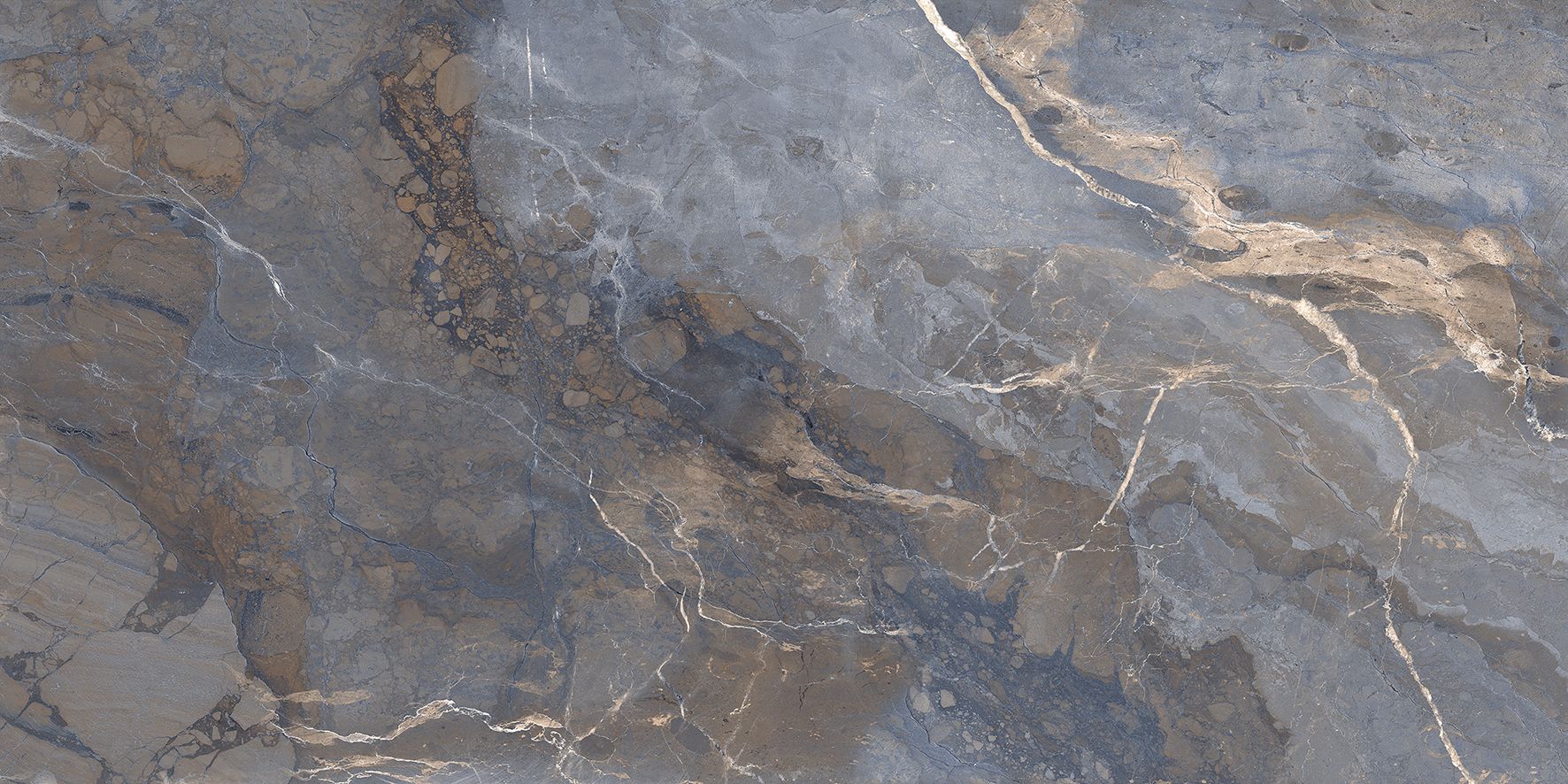 Ocean Elfish Керамогранит синий 60х120 Полированный