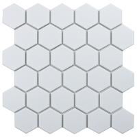 Мозаика Hexagon small White Matt 51x59 Starmosaic