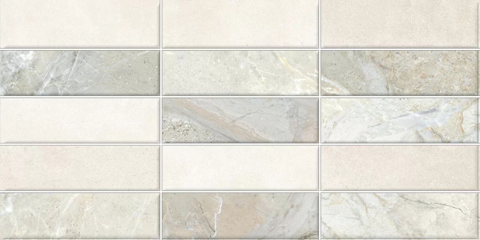 Плитка настенная Arty Brick WT36ARY55 New Trend  под бежевый камень песчаник