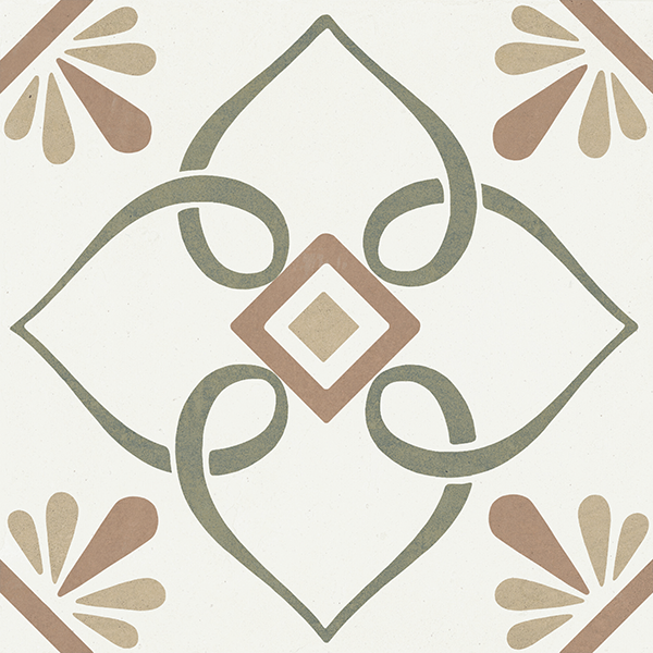 Гранит керамический 37790 PROVENZA GREEN PETALS 22,3х22,3 см