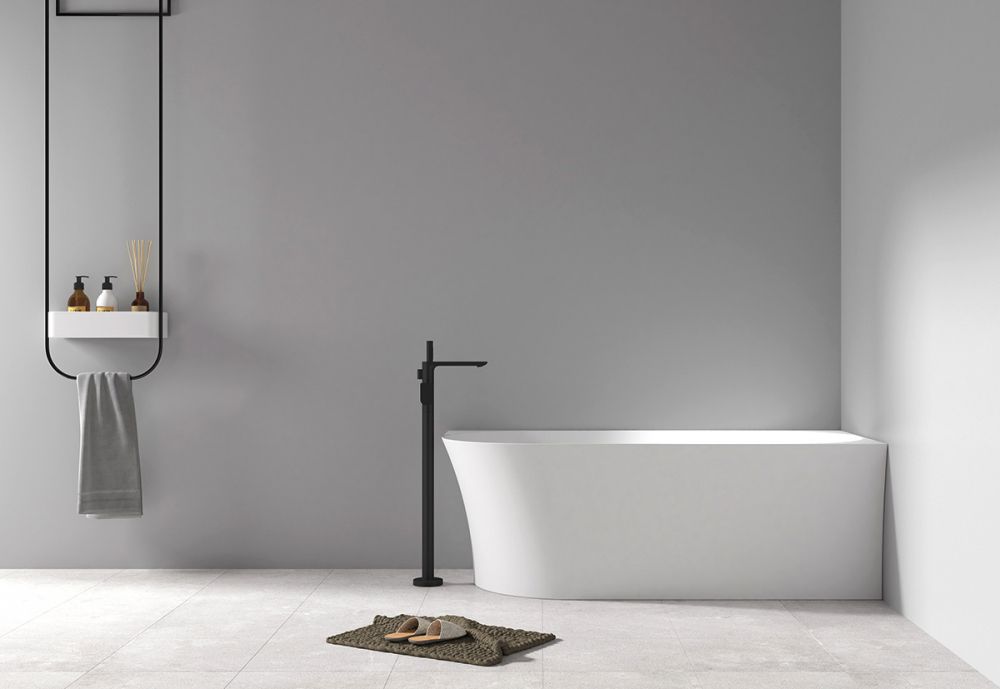 Акриловая ванна ABBER AB9258-1.7 R белая