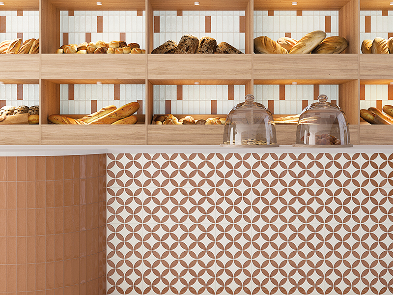 Гранит керамический 37797 MAYARI CLAY PETALS LT 22,3х22,3 см