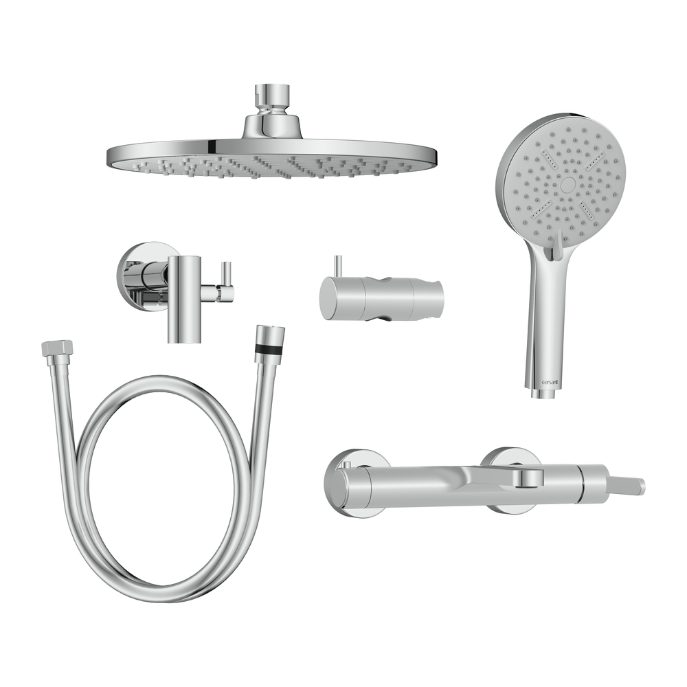 Душевая система OLIVA хром