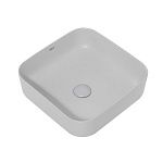 Раковина накладная ABBER Rechteck AC2211MLG светло-серая матовая-2