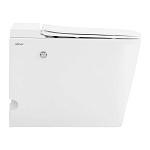 Унитаз ABBER Rechteck AC1213P приставной белый с импульсным смывом-5