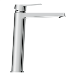 Смеситель для раковины высокий CITY хром-5