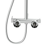 Душевая система OLIVA хром-6