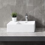 Раковина подвесная ABBER Stein AS2644 R белая матовая-2