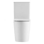 Унитаз ABBER Bequem AC1112TMW компакт белый матовый, безободковый, смыв торнадо-7