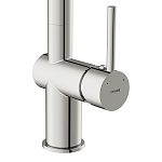 Смеситель для кухни BRASKO с выдвижным изливом хром-3