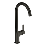 Смеситель для кухни ELIO черный-2