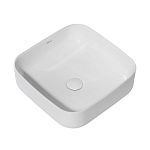 Раковина накладная ABBER Rechteck AC2211 белая-4