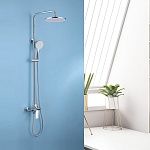 Душевая стойка ABBER Weiss Insel AF8020 без излива, хром-2