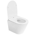 Унитаз ABBER Bequem AC1102T подвесной белый, безободковый, смыв торнадо-6