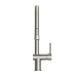 Смеситель для кухни MELAR с выдвижным изливом сатин-4