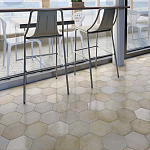 Плитка керамическая напольная 24955 HERITAGE HEXÁGONO Wheat 17,5х20 см-2