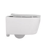 Унитаз ABBER Bequem AC1104 подвесной белый, безободковый-4