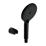 Смеситель для ванны VIBE с лейкой черный-7