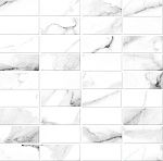 Мозаика Meissen Keramik White stream белый 30x30 A16677-2