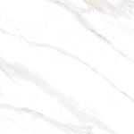 Calacatta Clarity Gold Керамогранит белый 80х80 Матовый-2