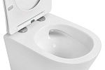 Унитаз ABBER Bequem AC1102T подвесной белый, безободковый, смыв торнадо-8