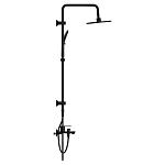 Душевая система VIBE черный-8