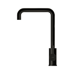 Смеситель для кухни COMO с п-образным изливом черный-6