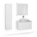 Пенал LAPARET Bianca подвесной белый-4