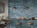 Плитка керамическая настенная FS RAKU Blue 20x40x1,03 см-2