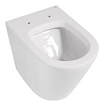 Унитаз ABBER Bequem AC1113 приставной белый, безободковый-8