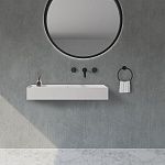 Раковина подвесная ABBER Stein AS2648 белая матовая-3