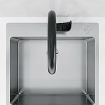 Смеситель для кухни LAPARET LISERA с выдвижным изливом BLACK N2042429LPT-3