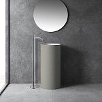 Смеситель ABBER Wasser Kreis AF8140 напольный для раковины, хром-2