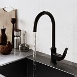 Смеситель для кухни LAPARET LISERA BLACK N2068529LPT-5