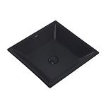 Раковина накладная ABBER Rechteck AC2214MB черная матовая-4